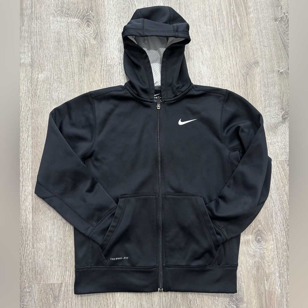 Nike Black Performance Jacket with Thermal Fleece